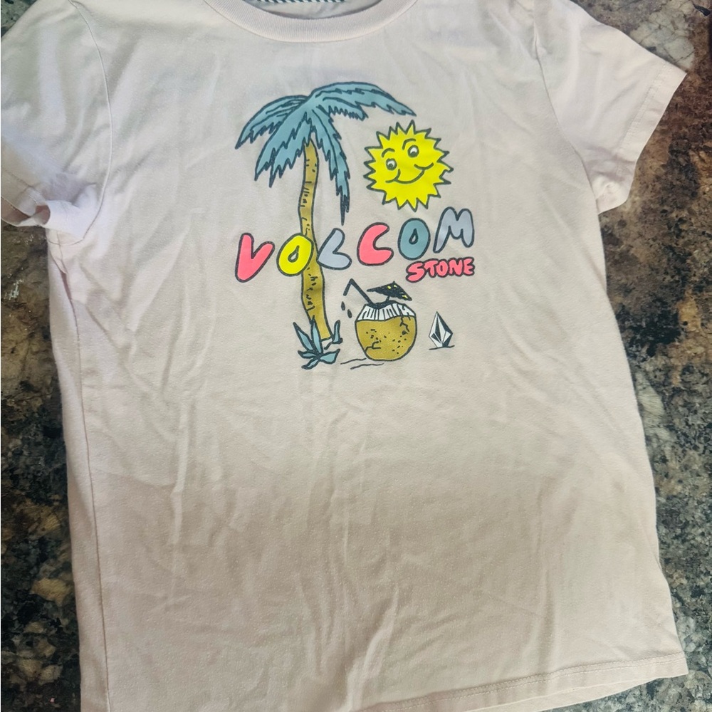 Volcom Stone T-Shirt with Tropical Graphic size 6X